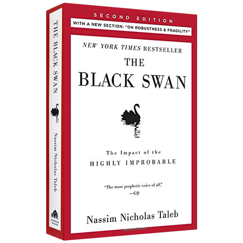 黑天鹅 如何应对不可预知的未来  The Black Swan 英文原版进口原版英语经济学书籍