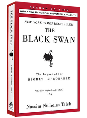 黑天鹅 如何应对不可预知的未来  The Black Swan 英文原版进口原版英语经济学书籍