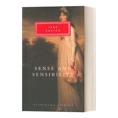 英文原版 Sense and Sensibility 理智与情感 简·奥斯汀 Everyman精装收藏版 英文版 进口英语原版书籍