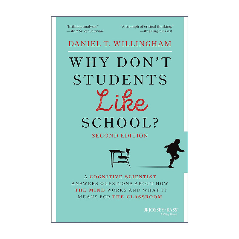 英文原版 Why Don't Students Like School 为什么学生不喜欢学校 认知科学家解答大脑如何运转以及它对课堂的意义 第2版 英文版