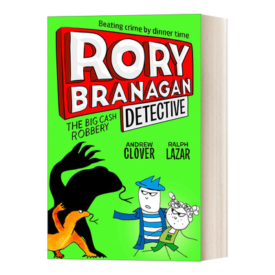 英文原版 Rory Branagan Detective 3 — The Big Cash Robbe 大侦探罗里·布拉纳根3 寻找偷钱大盗 英文版 进口英语原版书籍