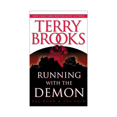 英文原版小说 Running with the Demon 沙娜拉前传 圣言与空无系列1 与魔同奔 奇幻小说 Terry Brooks 英文版 进口英语原版书籍