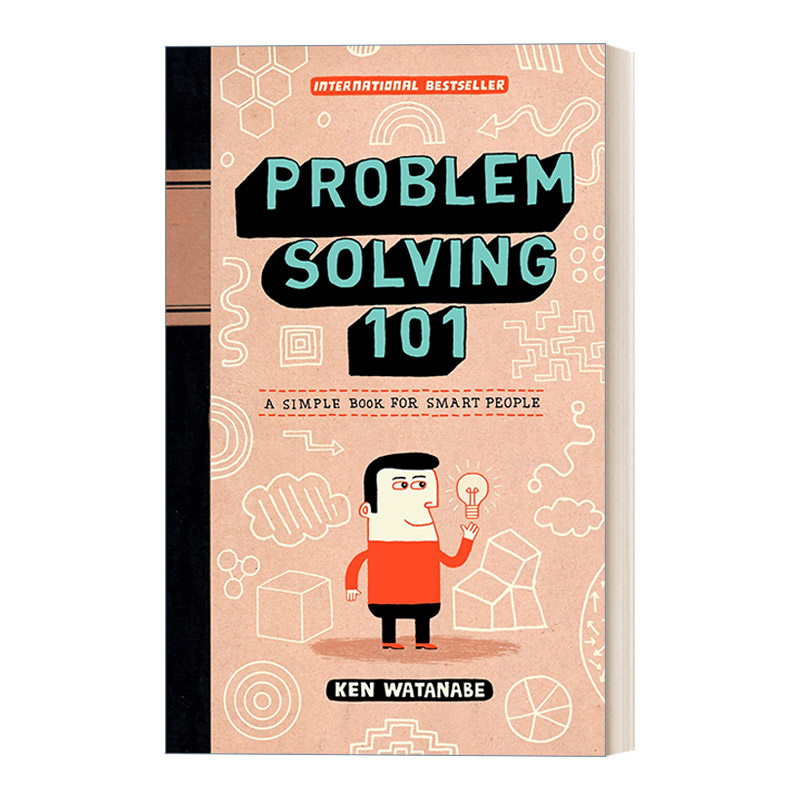 英文原版 Problem Solving 101 世界简单解决问题的方法 在故事中学会麦肯锡5大思考工具 Ken Watanabe 精装 进口英语原版书籍