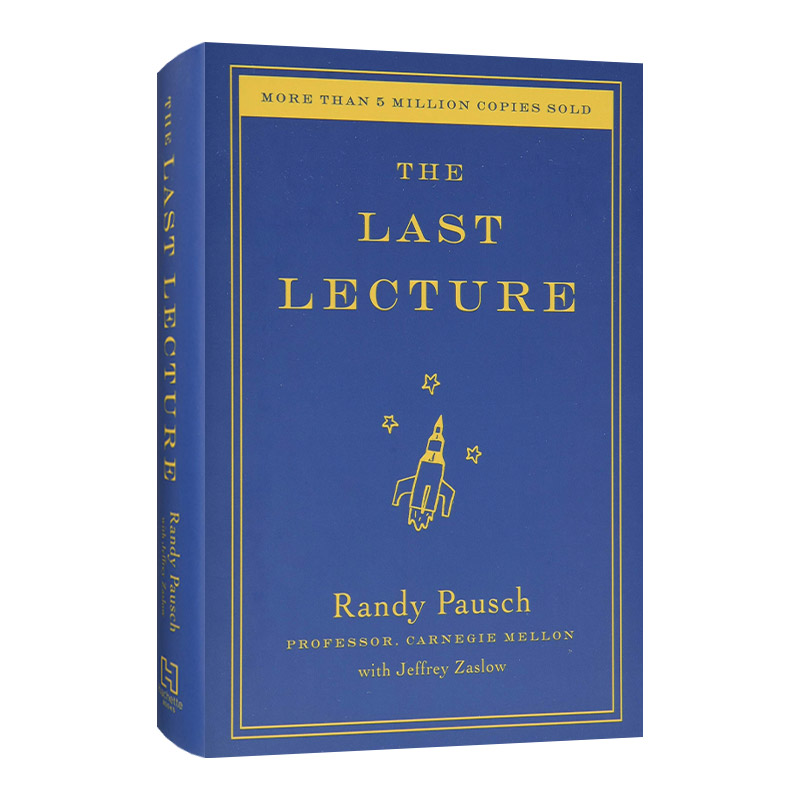 最后的演讲 精装 The Last Lecture 英文原版励志读物 进口英语书籍