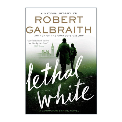 英文原版 Lethal White 神探斯特莱克系列4 致命的白色 英文版 进口英语原版书籍
