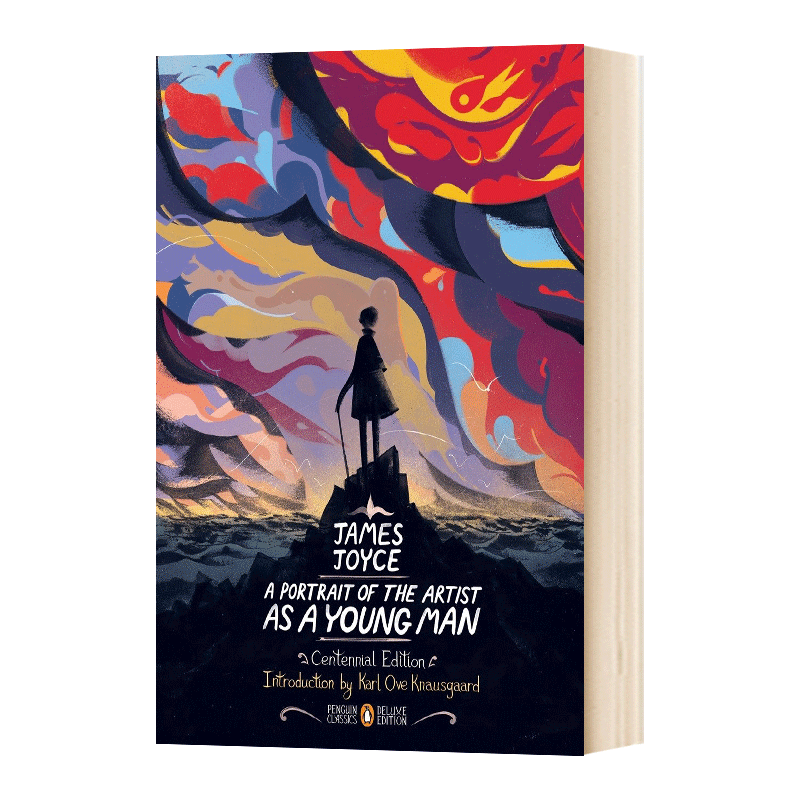 詹姆斯乔伊斯 一个青年艺术家的画像 A Portrait of the Artist as a Young Man 企鹅经典豪华毛边版 英文原版文学诗歌读物书籍