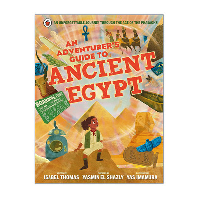 英文原版 An Adventurer's Guide to Ancient Egypt 古埃及历险者指南 儿童精装历史科普插画读物 英文版 进口英语原版书籍