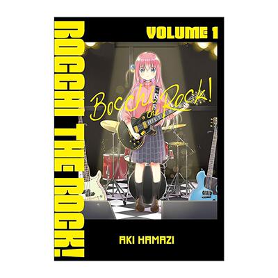 英文原版 Bocchi the Rock!  Vol. 1 孤独摇滚 音乐漫画 卷1 英文版 进口英语原版书籍