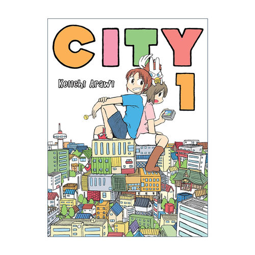 英文原版 City 01 城 卷一 搞笑漫画 日常作者Keiichi Arawi新井圭一 英文版 进口英语原版书籍