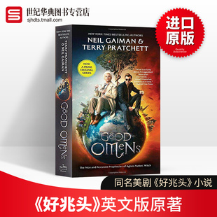 Gaiman Good 尼尔盖曼 好兆头 Terry 预言 英文原版 善与恶 Omens 进口书籍 同名美剧小说 Patchett Neil