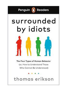 英文原版 Penguin Readers Level 7 Surrounded by Idiots ELT Graded Reader 企鹅英语分级阅读7级 被白痴包围 托马斯·埃里克森