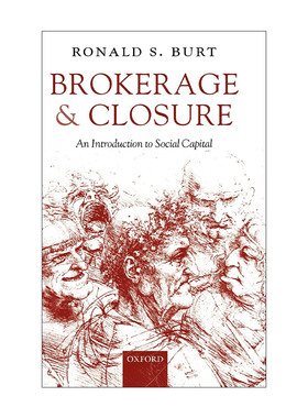 英文原版 Brokerage and Closure 经济与停业 社会资本简介 精装 英文版 进口英语原版书籍