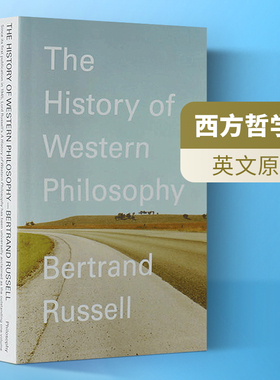 西方哲学史 The History of Western Philosophy 英文原版哲学读物 诺贝尔文学奖罗素著 进口英语书籍