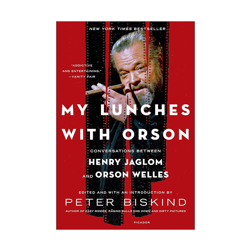 英文原版 My Lunches with Orson 与奥逊·威尔斯共进午餐 英文版 进口英语原版书籍
