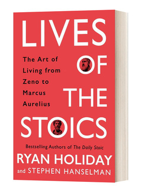 斯多葛学派哲学家的艺术人生 精装 Lives Of the Stoics 英文原版哲学读物 进口英语书籍