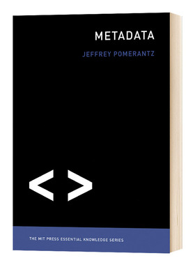 MIT新概念丛书 元数据 Metadata 英文原版数据与编程读物 Jeffrey Pomerantz 进口英语书籍