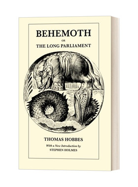 英文原版 Behemoth or The Long Parliament 比希莫特 英国内战缘由史 利维坦作者霍布斯Thomas Hobbes 英文版 进口英语原版书籍
