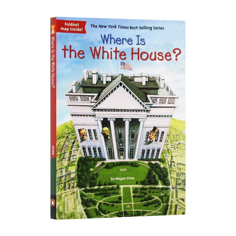 白宫在哪里 where is the white house 英文原版儿童桥梁章节书 进口