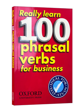 100个商务英语短语动词 Really Learn 100 Phrasal Verbs for business 英文原版考试复习用书 进口英语书籍