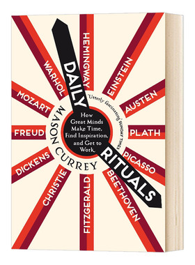 创作者的一天 Daily Rituals  豆瓣推荐 英文原版艺术知识读物 进口英语书籍
