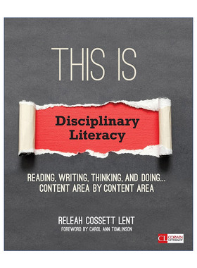 This Is Disciplinary Literacy 学科素养培养指南 阅读写作思考动手能力培养