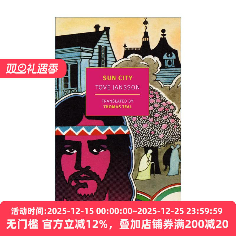 英文原版 Sun City 太阳城 姆咪谷系列作者托芙&middot;扬松 英文版 进口英语原版书籍