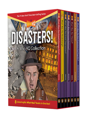 Disasters 8C Box Set 灾难 8册盒装 A Who HQ Collection 英文原版儿童读物 进口英语书籍