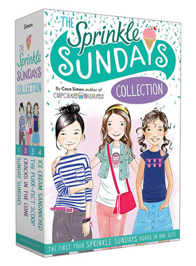 The Sprinkle Sundays Collection  周末甜蜜日1-4册套装    青少年友谊小说