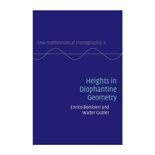 Geometry 丢番图几何中 科学理论读物 进口英语书籍 英文原版 Diophantine 剑桥新数学专著系列 Heights 高度