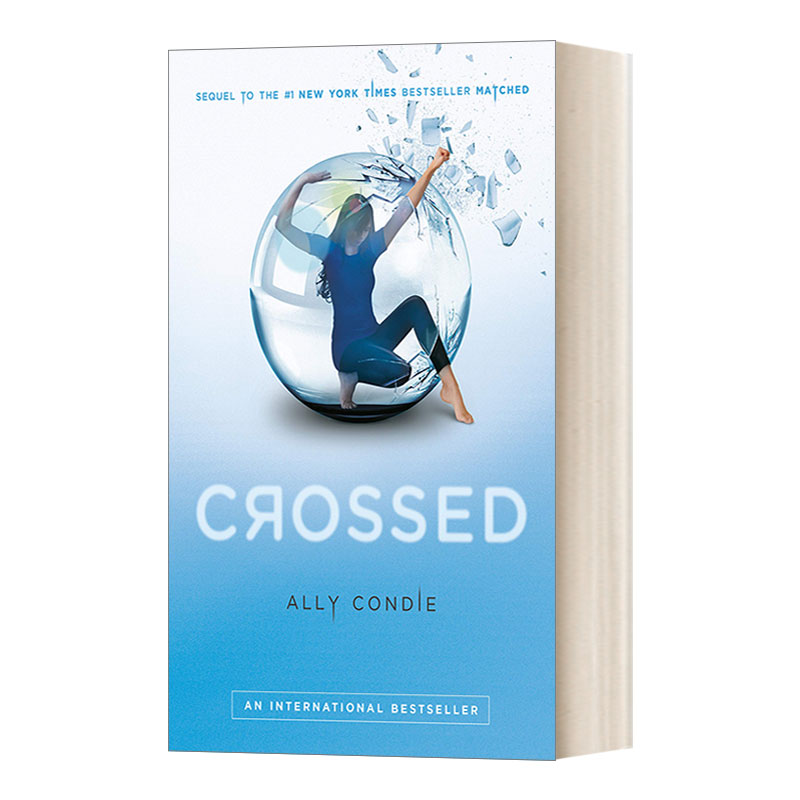 英文原版 Crossed Matched trilogy 02 完美三部曲2 命运游戏 纽约时报畅销青少年科幻小说 Ally Condie 英文版 进口英语原版书籍