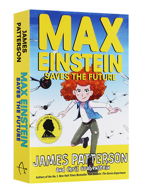 Max Einstein Saves the Future 马克思爱因斯坦系列 拯救未来 英文原版少儿英语课外阅读读物冒险故事小说 进口英语书籍