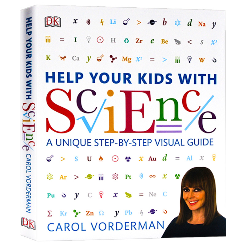 DK帮助你的孩子学科学 Help Your Kids with Science 英文原版家庭育儿教辅图解学习书 科学教室 英文版 进口原版英语书籍
