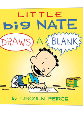 Little Big Nate: Draws a Blank 小小大内特1 画一张空白卷 纸板书