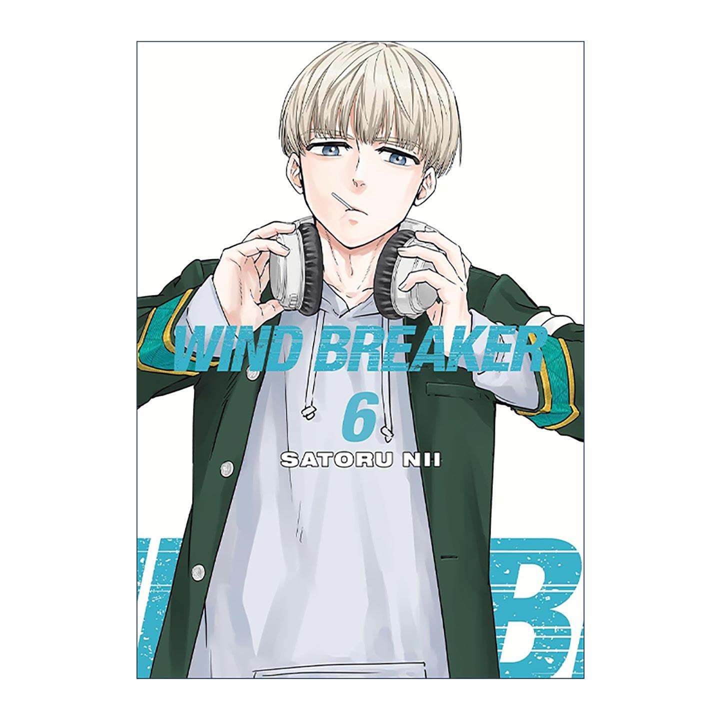 英文原版 Wind Breaker 6 防风铃 防风少年06 同名热血动漫漫画 二位悟 英文版 进口英语原版书籍