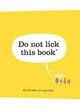 Do Not Lick This Book  微生物科普绘本 内容极具创意且生动 精装绘本 Idan Ben-Barak