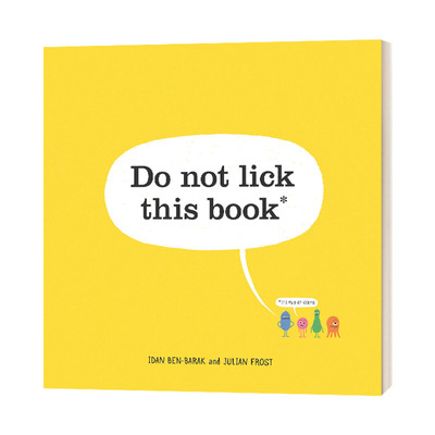 Do Not Lick This Book  微生物科普绘本 内容极具创意且生动 精装绘本 Idan Ben-Barak