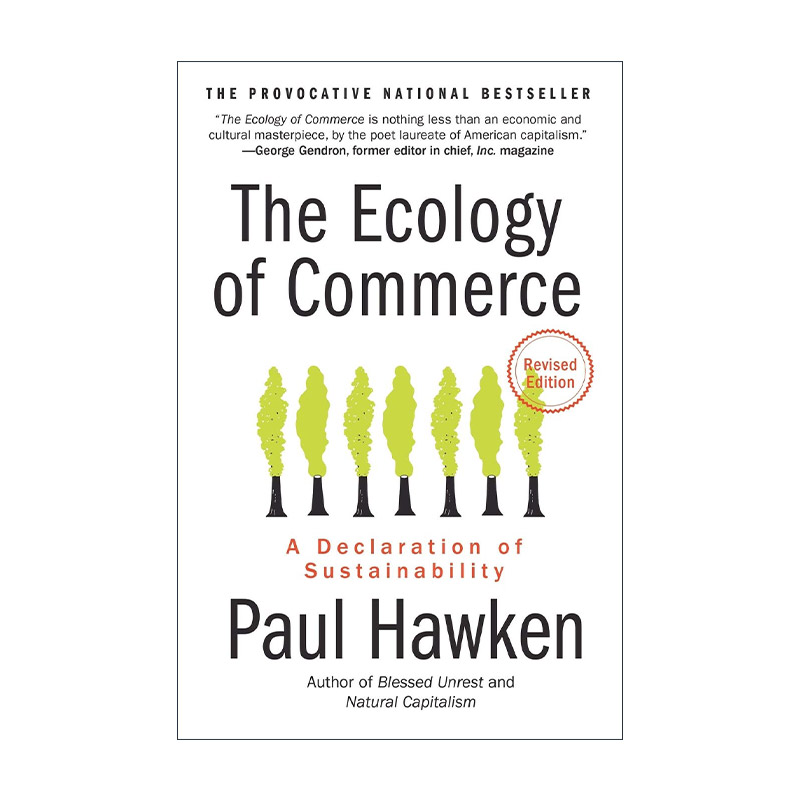 英文原版 The Ecology of Commerce 商业生态学 修订版 可持续发展的宣言 英文版 进口英语原版书籍
