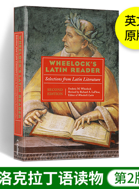 韦洛克拉丁语读物 第2版 拉丁文英文双语版 Wheelock’s Latin Reader 2nd edition 进口书籍