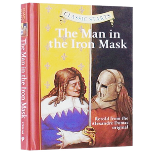 开始读经典 铁面人 精装 Classic Starts The Man in the Iron Mask 英文原版儿童经典小说 进口书籍