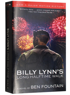 漫长的中场休息 比利林恩的中场战事电影原著小说 英文原版小说 Billy Lynn’s Long Halftime Walk 进口英语书籍