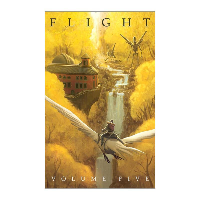 英文原版 Flight Volume Five 飞系列5 奇幻科幻漫画集 哈维奖提名 英文版 进口英语原版书籍