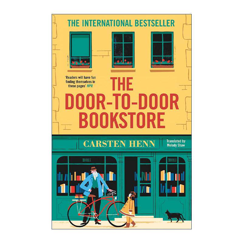 英文原版 The Door-to-Door Bookstore 送书人 卡斯滕·海恩 温暖治愈小说 英文版 进口英语原版书籍
