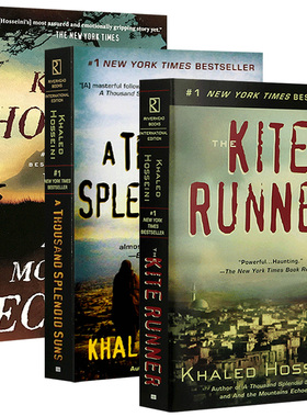 追风筝的人 灿烂千阳 群山回唱 胡赛尼3册套装 The Kite Runner 英文原版小说 A Thousand Splendid Suns 全英文版 进口英语书籍
