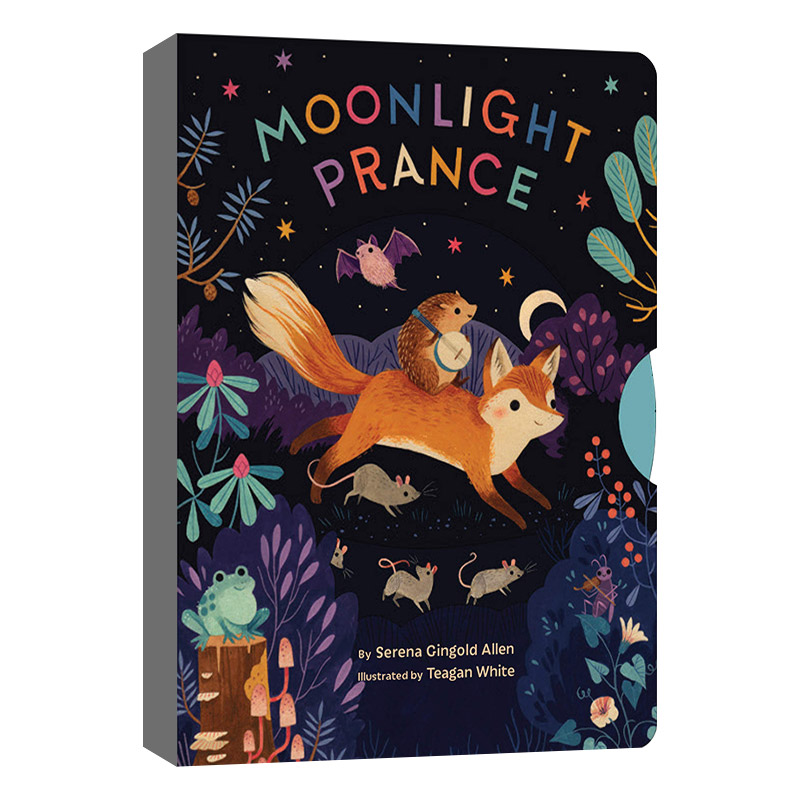 Moonlight Prance 月光下的舞步 纸板机关书