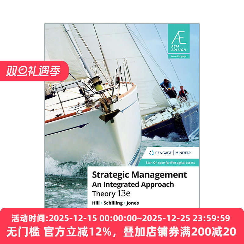 英文原版 Strategic Management An Integrated Approach Theory 战略管理概念 综合角度 第13版 英文版 进口英语原版书籍
