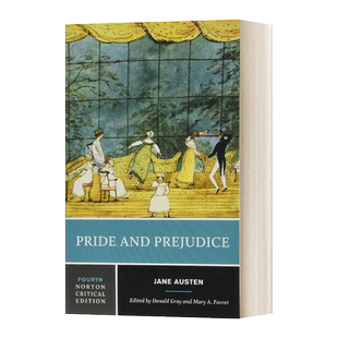Pride and Prejudice 傲慢与偏见 诺顿文学解读系列 Norton Critical Editions 英文原版爱情小说 进口英语书籍