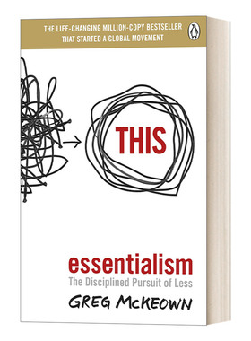 英文原版 Essentialism The Disciplined Pursuit of Less 本质主义 少 但是更好 英文版 进口英语原版书籍
