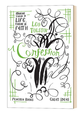 忏悔录 Great Ideas a Confessio n 企托尔斯泰 英文原版文学诗歌读物 进口书籍