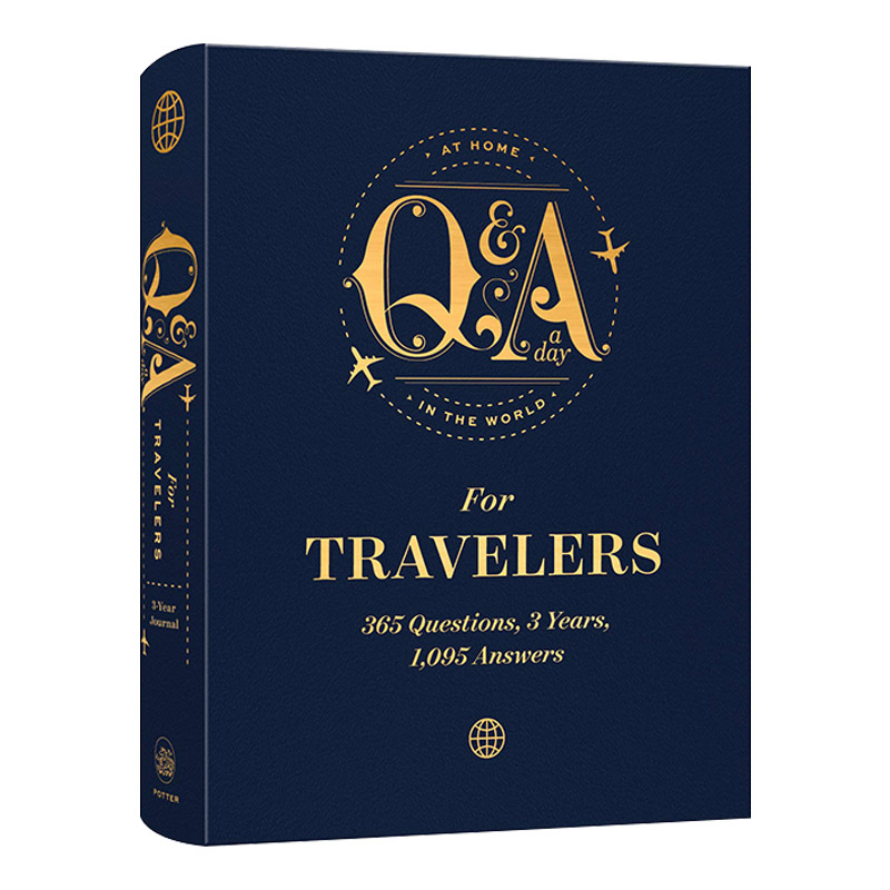 英文原版 Q&A a Day for Travelers 365 Questions 3 Years 1 095 Answers每日问答 365个问题3年1095个答案英文版进口英语书籍