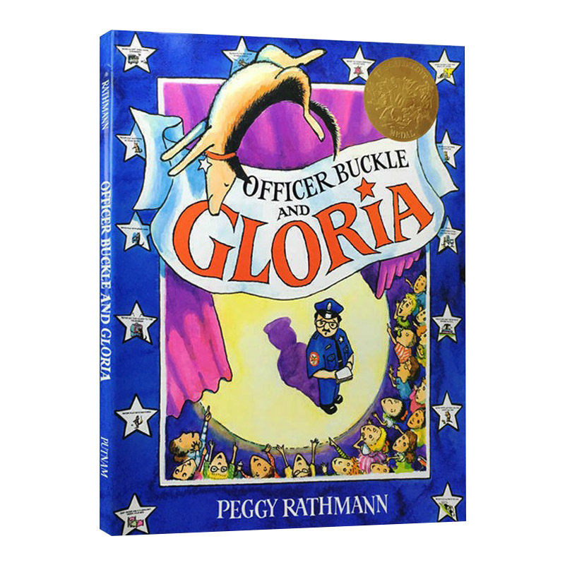 警官巴克尔和警犬葛芮雅 Officer Buckle and Gloria 精装 英文原版儿童绘本 1996年凯迪克金奖 进口英语书籍